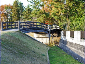 備中高松城水攻築堤跡の写真